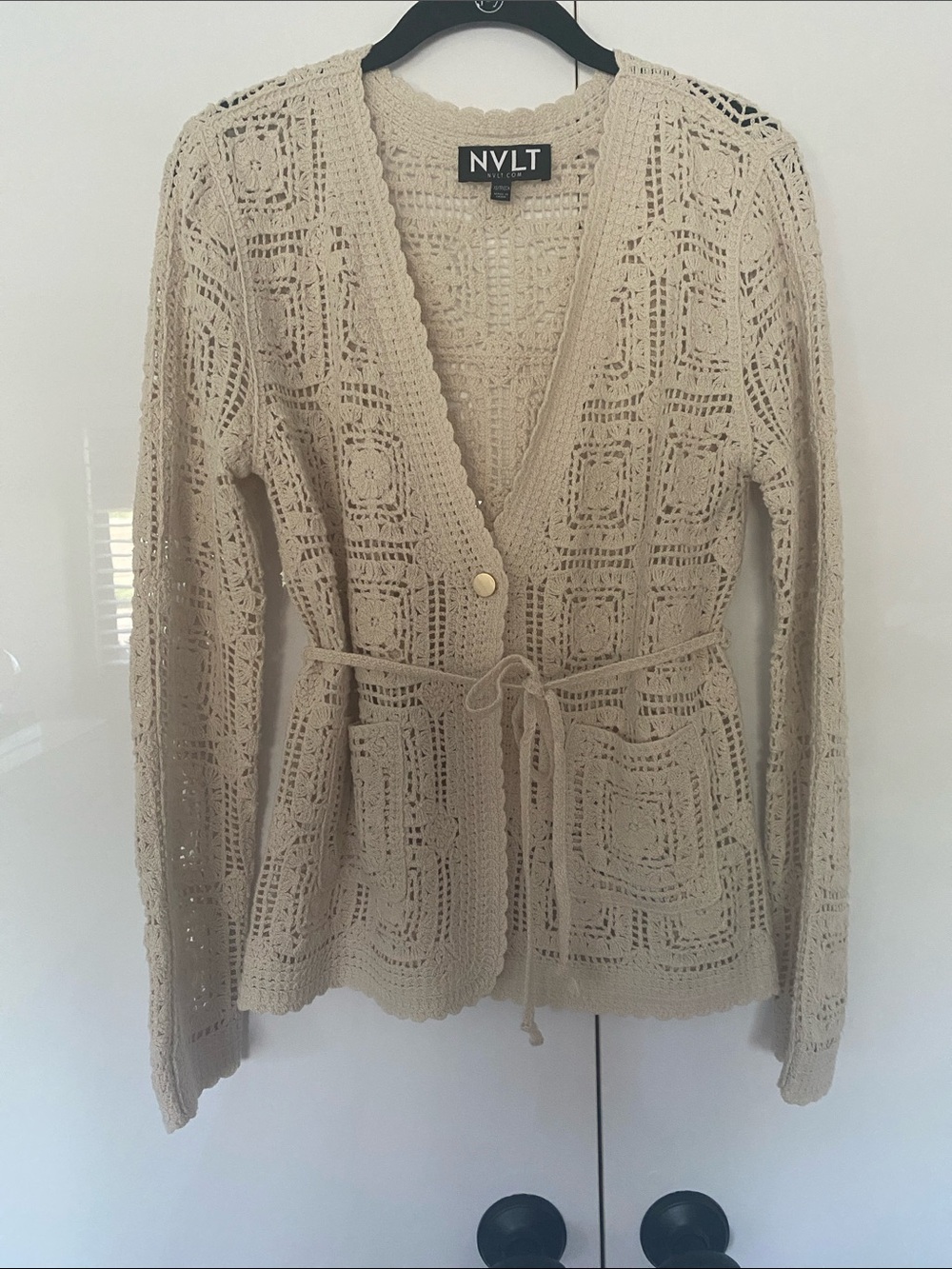 Anthropologie/NVLT Crichet Cardigan
